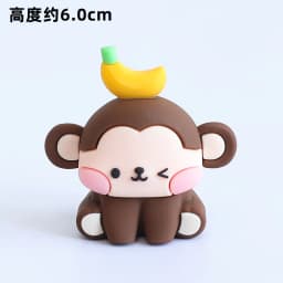1pcs Jungle Party Cake Topper Safari Animals Figures Toys Picks Wild Jungle Animals Theme Baby Shower Happy Birthday Cake Decor