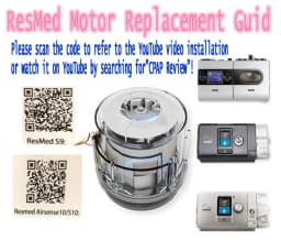 Motor Blower Motor Pump for CPAP, Airsense 10 Replacement Parts -CPAP Machine- Airsense 10 Supplies - Compatible with Airsense 1