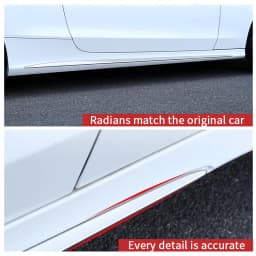 Body Trim Strips for 2016~2023 C Coupe Mercedes W205 C205 S205 Series 200 260AMG Interior Accessories