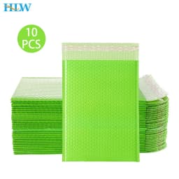 10pcs/lot Bubble Mailers Poly Bubble Mailer Self Seal Padded Envelopes Gift Bags Colorful Packaging Envelope Bags For Book