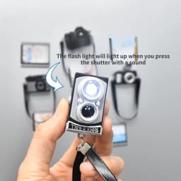 Retro Camera Refrigerator Sticker Magnet 3D Three-dimensional Personality Magnet Magnet Kitchen Home Decoration