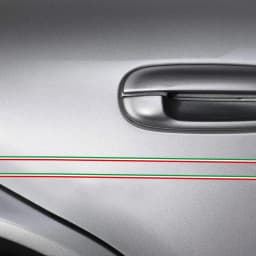 Car Bike Body PVC Italian Italy Flag Sticker Strip DIY Decal Badge Bright Color 40* 1.5cm Removeable Car Stickers And Decals