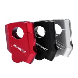 Universal Motorcycle 22mm 28mm Handlebar Riser Motocross Heightening Clamp Mount For BMW Fits For Honda For Suzuki For Kawasaki
