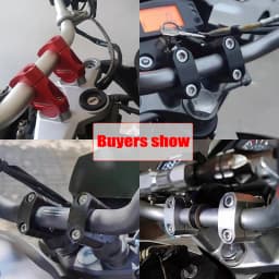 Universal Motorcycle 22mm 28mm Handlebar Riser Motocross Heightening Clamp Mount For BMW Fits For Honda For Suzuki For Kawasaki
