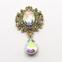 Brand New 25*46mm 5 Pieces Alloy Sparkling Rhinestone Pendants Red Wine Gift Box Party Wedding Romantic Decoration