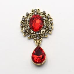 Brand New 25*46mm 5 Pieces Alloy Sparkling Rhinestone Pendants Red Wine Gift Box Party Wedding Romantic Decoration