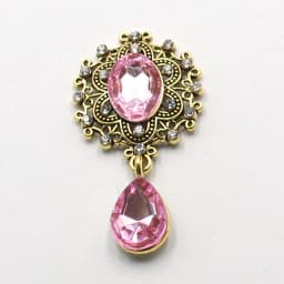 Brand New 25*46mm 5 Pieces Alloy Sparkling Rhinestone Pendants Red Wine Gift Box Party Wedding Romantic Decoration