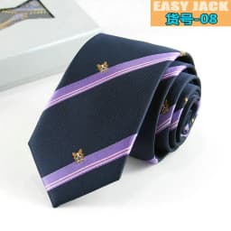 New 6cm Striped Dot Tie Business Casual Silk Luxury Mens Neck Ties Wedding Party Neck Tie Formal Slim Narrow Dress Neck Tie