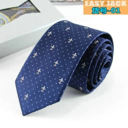 New 6cm Striped Dot Tie Business Casual Silk Luxury Mens Neck Ties Wedding Party Neck Tie Formal Slim Narrow Dress Neck Tie