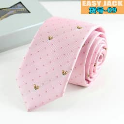 New 6cm Striped Dot Tie Business Casual Silk Luxury Mens Neck Ties Wedding Party Neck Tie Formal Slim Narrow Dress Neck Tie