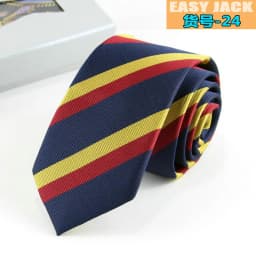 New 6cm Striped Dot Tie Business Casual Silk Luxury Mens Neck Ties Wedding Party Neck Tie Formal Slim Narrow Dress Neck Tie