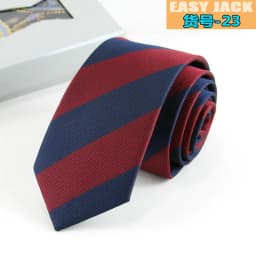 New 6cm Striped Dot Tie Business Casual Silk Luxury Mens Neck Ties Wedding Party Neck Tie Formal Slim Narrow Dress Neck Tie