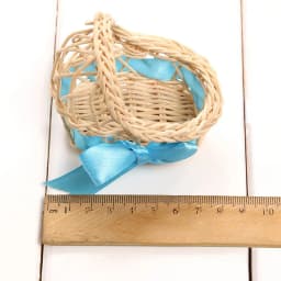 10/20Pcs Baby Shower Decoration Gifts For Guests Mini Woven Flower Basket Chocolate Candy Box Birthday Kids Newborn Party Favors