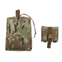 Folding Molle Magazine Dump Drop Pouch Foldable Utility Recovery Mag Holster Hunting Airsoft Gun Ammo EDC Bag