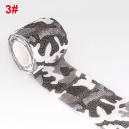 2.5/5/7.5/10cm Camouflage Sport Elastic Wrap Tape Hunt Disguise Bandage Knee Finger Wrist Ankle DIY Self Adhesive Bands