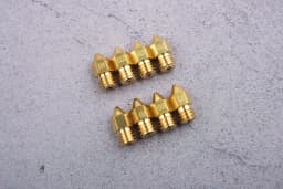 MK8 Brass Nozzle 0.1MM 0.2MM 0.3MM 0.4MM 0.5MM 0.6MM 0.8MM 1.0MM Extruder Print Head Nozzle Suitable For 1.75MM 3.0MM 3D Printer