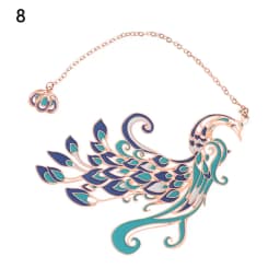 Hot Chinese Style Metal Bookmark Tassel Pendant Retro Book Clip Pagination Mark School Office Supplies Stationery Student Gift