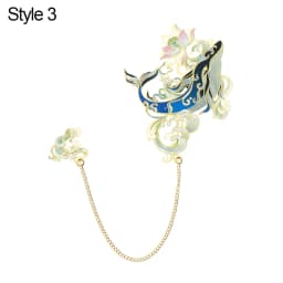 Hot Chinese Style Metal Bookmark Tassel Pendant Retro Book Clip Pagination Mark School Office Supplies Stationery Student Gift