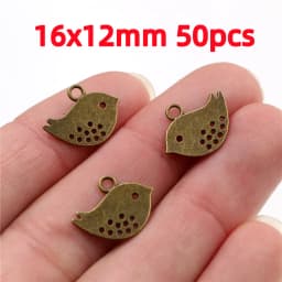 New Fashion Antique Silver Plated Bird Moon Heart Deer Chrams Metal Alloy Pendant DIY Charms DIY Jewelry Making Findings 