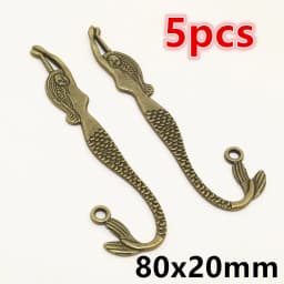 New Fashion Antique Silver Plated Bird Moon Heart Deer Chrams Metal Alloy Pendant DIY Charms DIY Jewelry Making Findings 