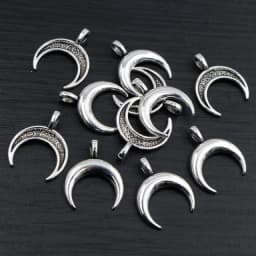 New Fashion Antique Silver Plated Bird Moon Heart Deer Chrams Metal Alloy Pendant DIY Charms DIY Jewelry Making Findings 