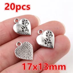 New Fashion Antique Silver Plated Bird Moon Heart Deer Chrams Metal Alloy Pendant DIY Charms DIY Jewelry Making Findings 