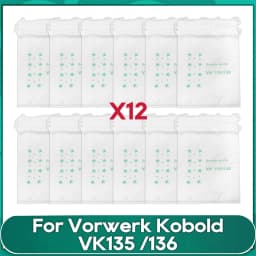 Fit For Vorwerk Kobold VK135 /136 Vacuum Cleaner Dust Bag Motor Protection Filter Accessories Spare Part Replacement