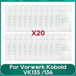 Fit For Vorwerk Kobold VK135 /136 Vacuum Cleaner Dust Bag Motor Protection Filter Accessories Spare Part Replacement