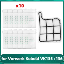 Fit For Vorwerk Kobold VK135 /136 Vacuum Cleaner Dust Bag Motor Protection Filter Accessories Spare Part Replacement