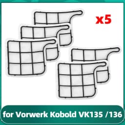 Fit For Vorwerk Kobold VK135 /136 Vacuum Cleaner Dust Bag Motor Protection Filter Accessories Spare Part Replacement