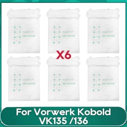 Fit For Vorwerk Kobold VK135 /136 Vacuum Cleaner Dust Bag Motor Protection Filter Accessories Spare Part Replacement