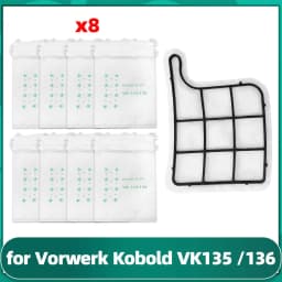 Fit For Vorwerk Kobold VK135 /136 Vacuum Cleaner Dust Bag Motor Protection Filter Accessories Spare Part Replacement