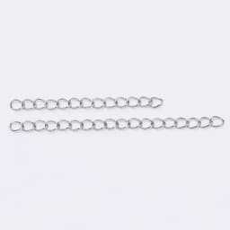 50Pcs/lot 5 7cm Stainless Steel Bulk Necklace Extension Chain Tail Extender For Bracelet Chains Jewelry Making Supplies Findings