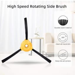 Compatible For ( Eufy RoboVac 11 11C, Cecotec Conga Excellence 990, Ecovacs N79S ) Replacement Parts Main Side Brush Hepa Filter