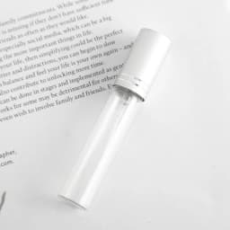 100Pcs/Lot 10ml Clear Glass Atomizer Bottle Refillable Colorful Aluminum Cap Spray Perfume Bottle Travel Bottles Container