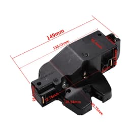 Rear Trunk Locks Lid Locking Latch 871982 For Peugeot 206 307 407 For Citroen C2 C3 C4 Xsara Picasso Tailgate Lock Unit 871972