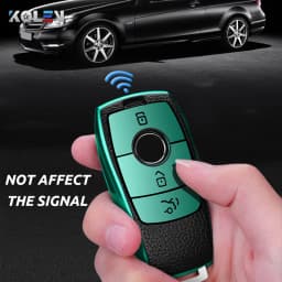 PU+TPU Car Remote Key Cover Case Shell For Mercedes Benz A C E S G GLS CLA Class W213 W177 W205 W222 X167 W176 AMG Accessories