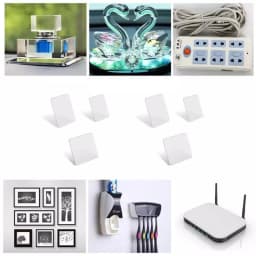 100/5Pcs Powerful Non-Mark Sticker Photo Wall Auxiliary Double-Sided Pendating Fixed Two-Sided Bathroom Waterproof Viscose Tape