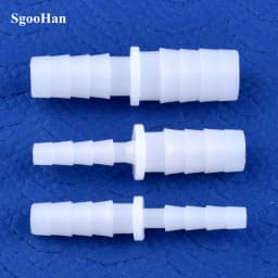 5~200pcs 4~12mm To 2.4~9mm PE Plastic Pagoda Reducing Direct Connector Aquarium Tank Air Pump Adapter Irrigation Pipe Hose Joint