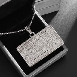 Personality Trend Men Jewelry Gold Plated Tiger Cheetah Animal Pendant Fashion Cool Necklace