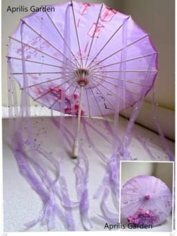 82cm Red Flower Ancient Oil Paper Umbrella Rainproof Chinese Wedding Cheongsam Paraguas Guarda Chuva Şemsiye Japan Sombrilla