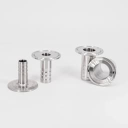 6 8 10 12 14 16 19 25 32 38 mm Hose Barb 0.5" 1" 1.5" 2" Tri Clamp SUS 304 316L Stainless Steel Sanitary Pipe Fitting Homebrew