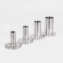 6 8 10 12 14 16 19 25 32 38 mm Hose Barb 0.5" 1" 1.5" 2" Tri Clamp SUS 304 316L Stainless Steel Sanitary Pipe Fitting Homebrew