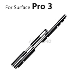Aocarmo For Microsoft Surface Pro 4 Pro 3 Pro 5 6 9 Pro9 Pro8 Pro7 Screen Frame Glue GO 2 Laptop Go1 Adhesive LCD Front Sticker