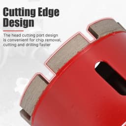 Versery 6-16mm M14 Thread Sintering Diamond Wet Core Hole Saw Drill Bits for Marble Granite Brick Tile Ceramic Concrete