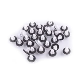 A0119887678 60pcs 0119887678 011 988 76 78 Car Door Panel Trim Fastener Clips Fit For Mercedes Benz R129 W202 W203 W211 Plastic