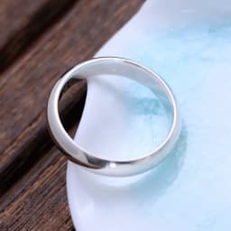 Buyee 925 Sterling Silver Couples Ring Finger Classic Simple Ring Finger for Women Men Engraved Name & Date Fine Jewelry Circle