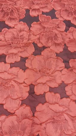 Pink African Lace Fabric 2024 High Quality Brocade Jacquard Fabric Nigerian French Organza Lace Fabric for Party Dress 5 Yards