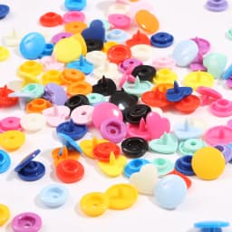 10/20sets Heart/Star Shaped T5 Plastic Snap Button Fastener Press Buttons For Baby Clothes Clips Buttons Garment Accessories
