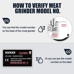 TASP Meat Grinder Gear Mincer Pinion Spare Parts for Moulinex ME105830 Polaris PMG 1835A Vitek 3610 Lumme 2104 RMG1223- Large